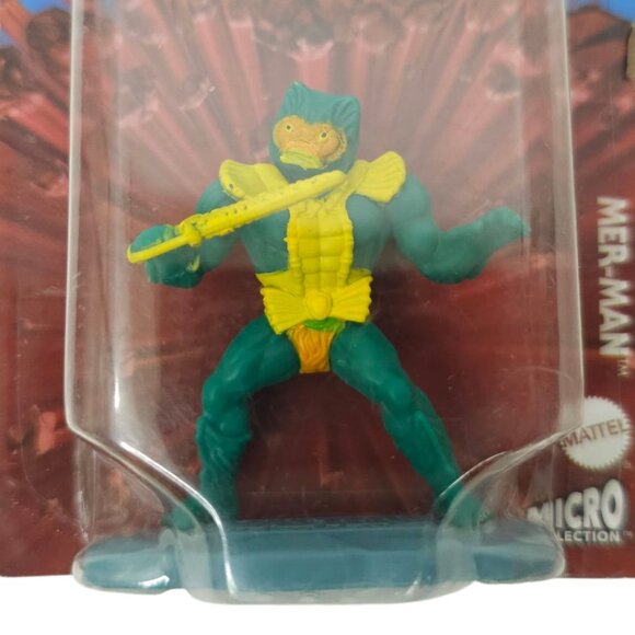 Masters Of The Universe Man At Arms Mer-Man Micro Collection Mattel Lot Of 2 NEW - Picture 6 of 8
